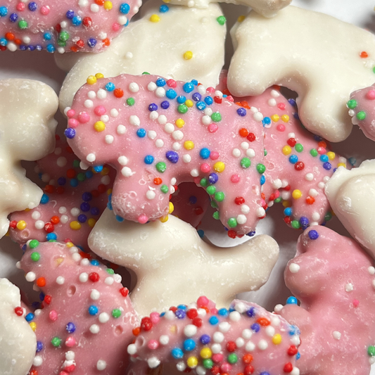 Animal Crackers – Pink and White Yogurt Covered - 9 lbs