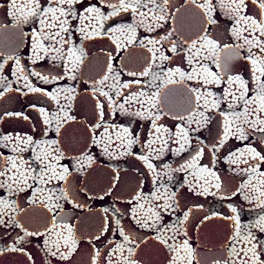 Chips White Nonpareils/Snow Caps - 10 lbs